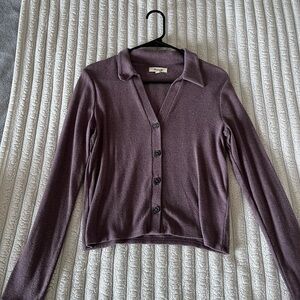 Madewell Purple Top